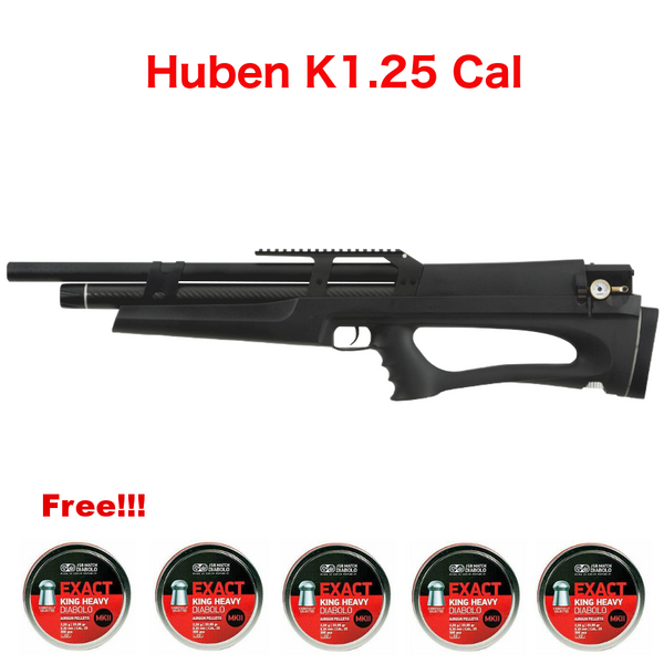Huben K1 .25 Cal with free shipping