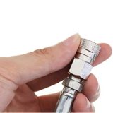 ARES Hose Extension 4500 Psi, 39" Stainless Steel Charging System w/ 8 mm Double Male Fill Probe