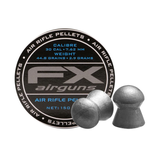 FX Airguns .30 Cal,44.75 gr, Domed-150 cts