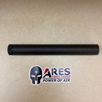 Carbon Fiber Barrel Cover with End Cap 1/2x20 Adaptor for AEA HP SS Plus(10" Barrel)