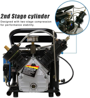 4500psi/300 Bar High Pressure Air Compressor 110V / 60Hz