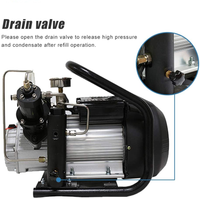 4500psi/300 Bar High Pressure Air Compressor 110V / 60Hz